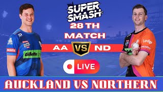 Live Auckland vs Northern Brave 21st Match Super Smash cricket supersmash t20 [upl. by Aksoyn]