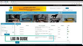 BPCL  Login Guide [upl. by Ainedrag]