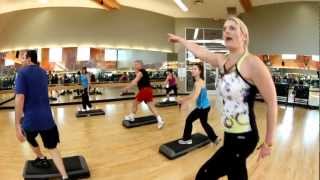 Step Class at LA Fitness [upl. by Mindy654]