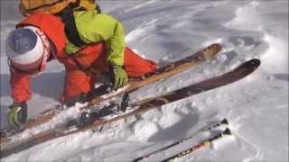 八幡平テレマークスキー hachimantai telemark ski [upl. by Eiramannod798]