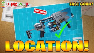 Where To Find Snowball Launcher Weapon In Fortnite How To Get Snowball Launcher Weapon Locations [upl. by Dloreh906]