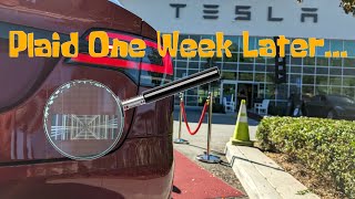 Get A Closer Look At The Tesla Model X Plaid [upl. by Arrek]