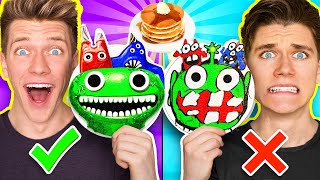 Minecraft NOOB vs PRO Pancake Art Challenge How To Make Garten Of BanBan vs Roblox Rainbow Friends [upl. by Yrmac]