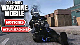 NUEVAS NOTICIAS DE WARZONE MOBILE  REVELACION DE MAS ACTUALIZACIONES Y CONTENIDO [upl. by Broderick]