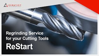 CERATIZIT ReStart Our regrinding service for cutting tools [upl. by Jegar]