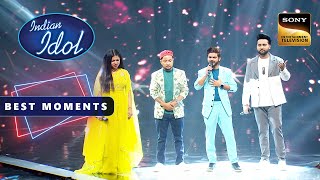 Indian Idol S14  Indian Idol के मंच पर हुआ Contestants का Reunion  Best Moment [upl. by Suoicerpal]