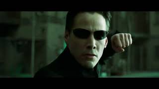 MATRIX reloaded Fight scene Neo Vs Mr Smith clones [upl. by Eiral]