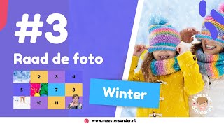 3 Raad de foto  Woordenschat thema winter  Taal voor kleuters [upl. by Sullivan325]