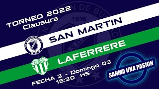 Fecha 3 San Martín de Burzaco vs Laferrere  EN VIVO [upl. by Lytsirk]