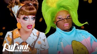 The Pit Stop S15 E14 🏁  Bianca Del Rio amp Raja Cut Up  RuPaul’s Drag Race S15 [upl. by Carlina]