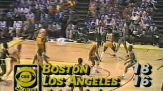 1984 NBA Finals Celtics at Lakers Gm 6 part 212 [upl. by Solohcin]