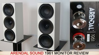 Arendal Sound 1961 Monitor Speaker Review  A Category Leader [upl. by Mcgurn387]