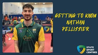 Getting to know Nathan Pellessier  Paralympic Table Tennis Athlete [upl. by Nosrac]