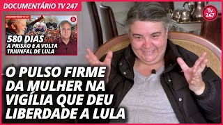 Coordenadora da Vigília Lula Livre chora ao lembrar dos dias tensos em Curitiba [upl. by Hendricks191]