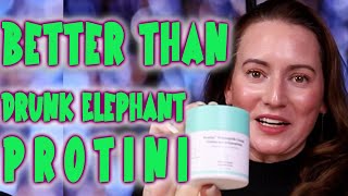 Better than Protini Moisturizers Better amp Cheaper than the Drunk Elephant Protini Polypeptide Cream [upl. by Aissak]