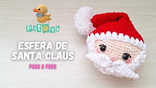 ESFERA DE SANTA CLAUS AMIGURUMI [upl. by Osgood1]