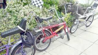 The Milton Keynes Raleigh Chopper Grifter BMX Custom Cycle Ride Part 1 The Real Diamondz Bike [upl. by Norrek541]