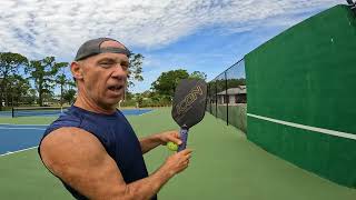 Review of the Diadem Icon V 2 Pickleball paddle in black [upl. by Jewell304]