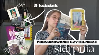 podsumowanie czytelnicze sierpnia papier ebooki audiobooki biblioteka [upl. by Placida]