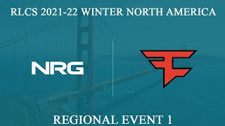 NRG vs FaZe  RLCS 202122 Winter North America  The General NRG vs FaZe Clan  16 January 2022 [upl. by Amando]