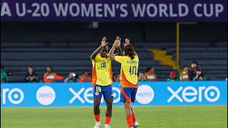 Colombia Vs Camerún  Mundial Femenino Sub 20 [upl. by Aramaj]