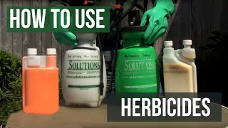 How to Use Herbicides [upl. by Iphagenia5]