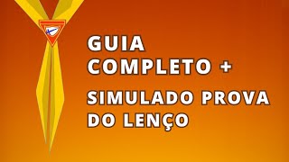 PROVA DO LENÇO  GUIA  SIMULADO 100 RESPONDIDA [upl. by Rebmyt]