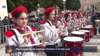 The Armenian Church celebrates Christmas in the Holy Land [upl. by Nicolette]