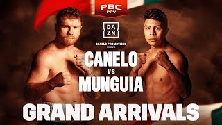 CANELO ALVAREZ VS JAIME MUNGUIA GRAND ARRIVALS LIVESTREAM [upl. by Sisile]