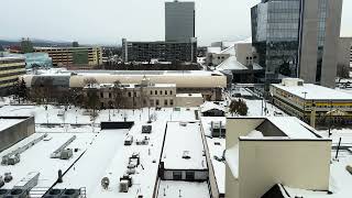 Anchorage Alaska first snow of the winter [upl. by Korenblat]