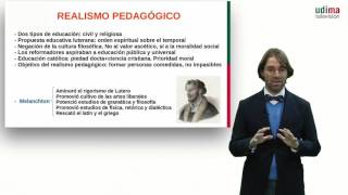 Historia de la Educación  Educación Siglo XVII  Realismo Pedagógico [upl. by Auhsuj127]