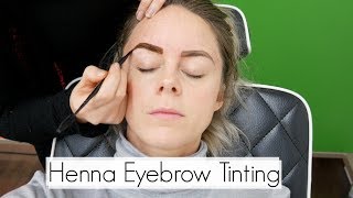 Henna Eyebrow Tinting [upl. by Nylirahs332]