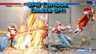 SF6 Terry SA2 Combos And Double SA1 [upl. by Milla]