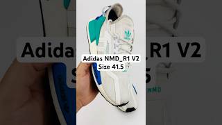 Adidas Mens NMDR1 V2 White Shoes Size 415  FY5921 adidas nmd prelovedtreasures usedshoes [upl. by Anayra258]