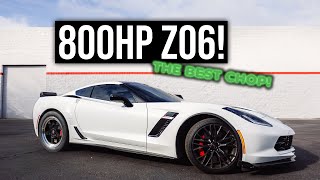 Building An 800hp C7 Z06 Corvette In 6 Minutes [upl. by Hardej]