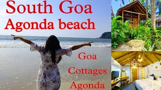 Goa Cottages Agonda Agonda beach🏖 South Goa  Full Information Of Goa Cottages  Sea View Resort 🏝 [upl. by Kordula]