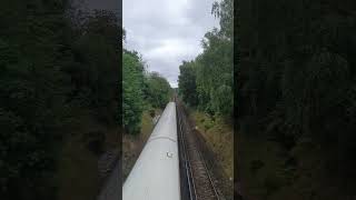 Class 465 departing Borough Green amp Wrotham view from the viaduct [upl. by Alak770]