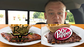 Chilis ☆DR PEPPER amp BEER BABYBACK BBQ RIBS☆ Food Review [upl. by Anabal]