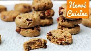 Recette Cookies VEGAN beurre de cacahuète et chocolat [upl. by Born410]