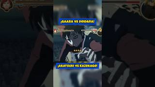 GAARA vs DEIDARA Akatsuki vs Kazekage naruto narutoshippuden narutostorm2 [upl. by Ludba698]