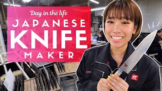 Day in the Life of a Japanese Knife Maker [upl. by Beshore126]