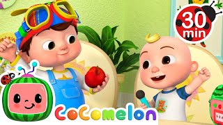 Learn Different Sounds at Home 🍎  Cocomelon and Little Angel Nursery Rhymes [upl. by Einaffets]