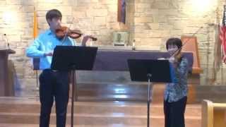 Le Coucou by Daquin violin duet [upl. by Antonella876]