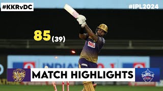 DC vs KKR 16th Match IPL 2024 Highlights  IPL Highlights 2024  Cricket ipl 2024 highlights today [upl. by Kenwee]