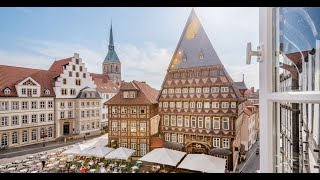 Hildesheim Germany 2021 Walking Tour Part 1 [upl. by Bowra]