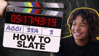 How To Slate On Set  Clapperboard Tutorial for 2nd ACs [upl. by Treble]