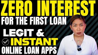 Legit Online Loan Apps na Zero Percent Sa First Loan [upl. by Gorden669]