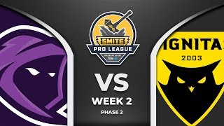 SMITE Pro League Team Rival VS Dignitas Phase 2 Week 2 [upl. by Anesor]