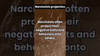 Narcissists often project their negative traits [upl. by Arahahs391]