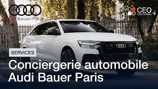 Audi Bauer Paris Conciergerie par CEO Car Caring [upl. by Yenattirb355]